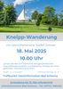 Kneippwandern Mai 25