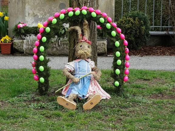 Schneeberg Osterkrone Deko